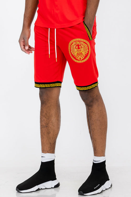 Lion Head Shorts EMS4103