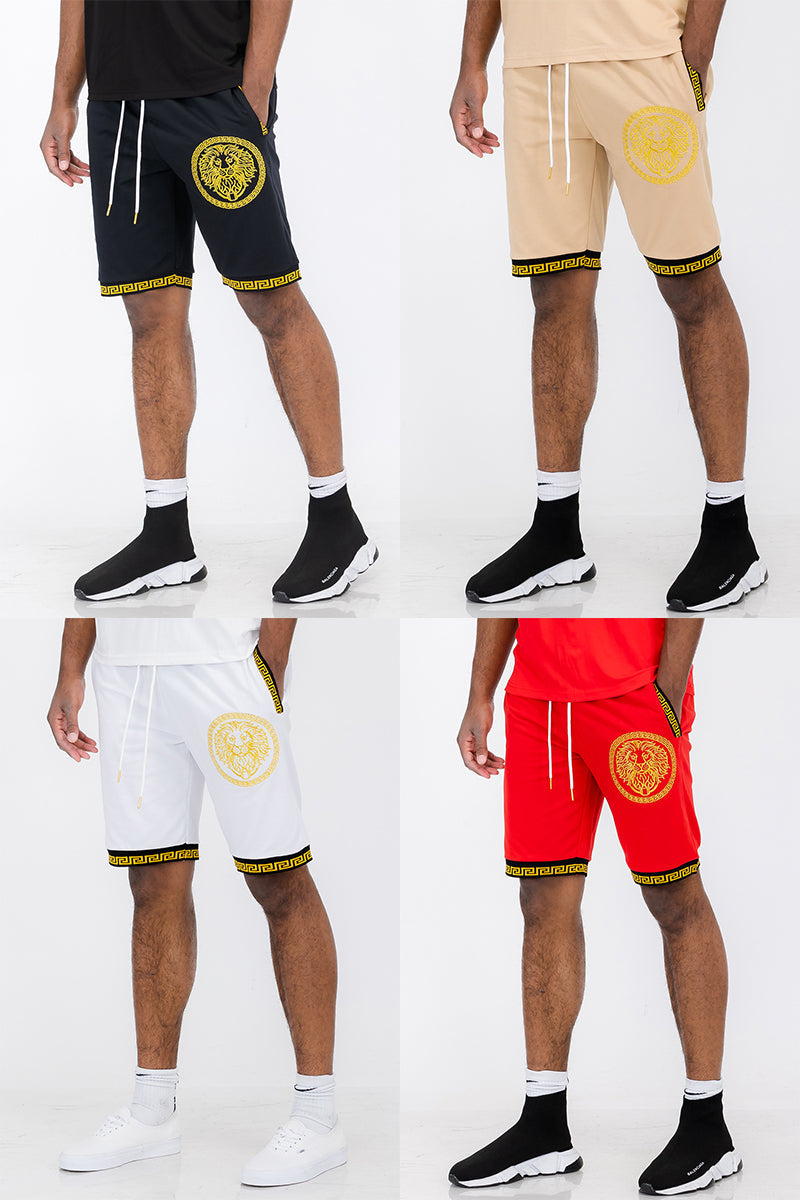 Lion Head Shorts EMS4103